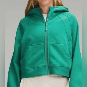 Green Lululemon Scuba Zip Up Size M/L